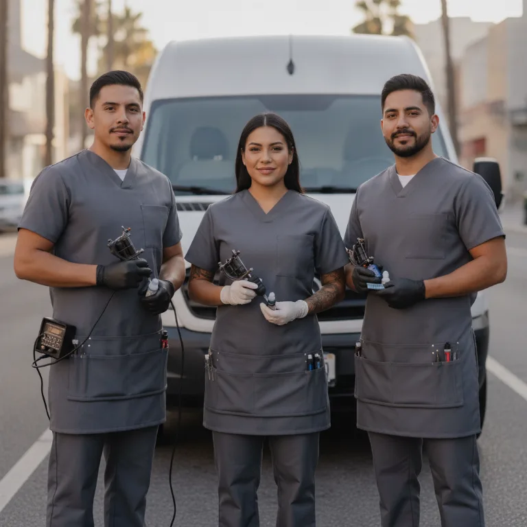 Tatuador equipo en Cholula
